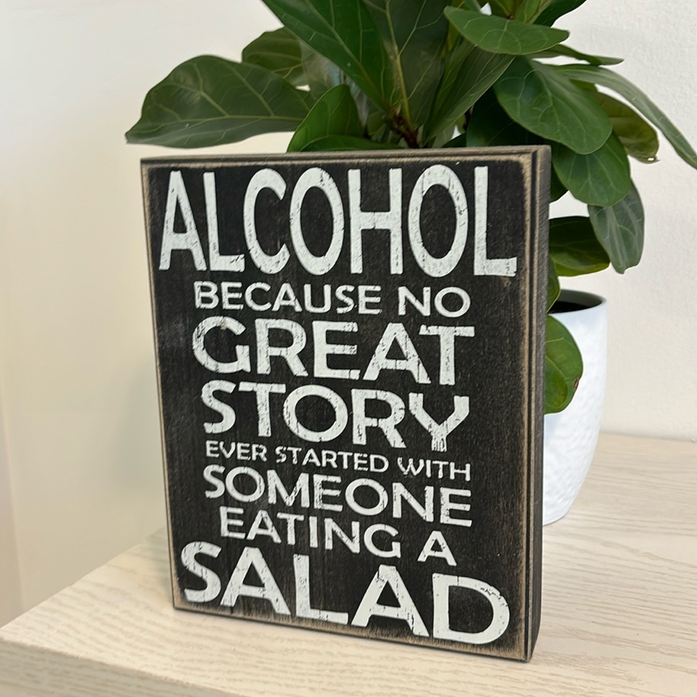 Wooden Box Sign 8 x 10